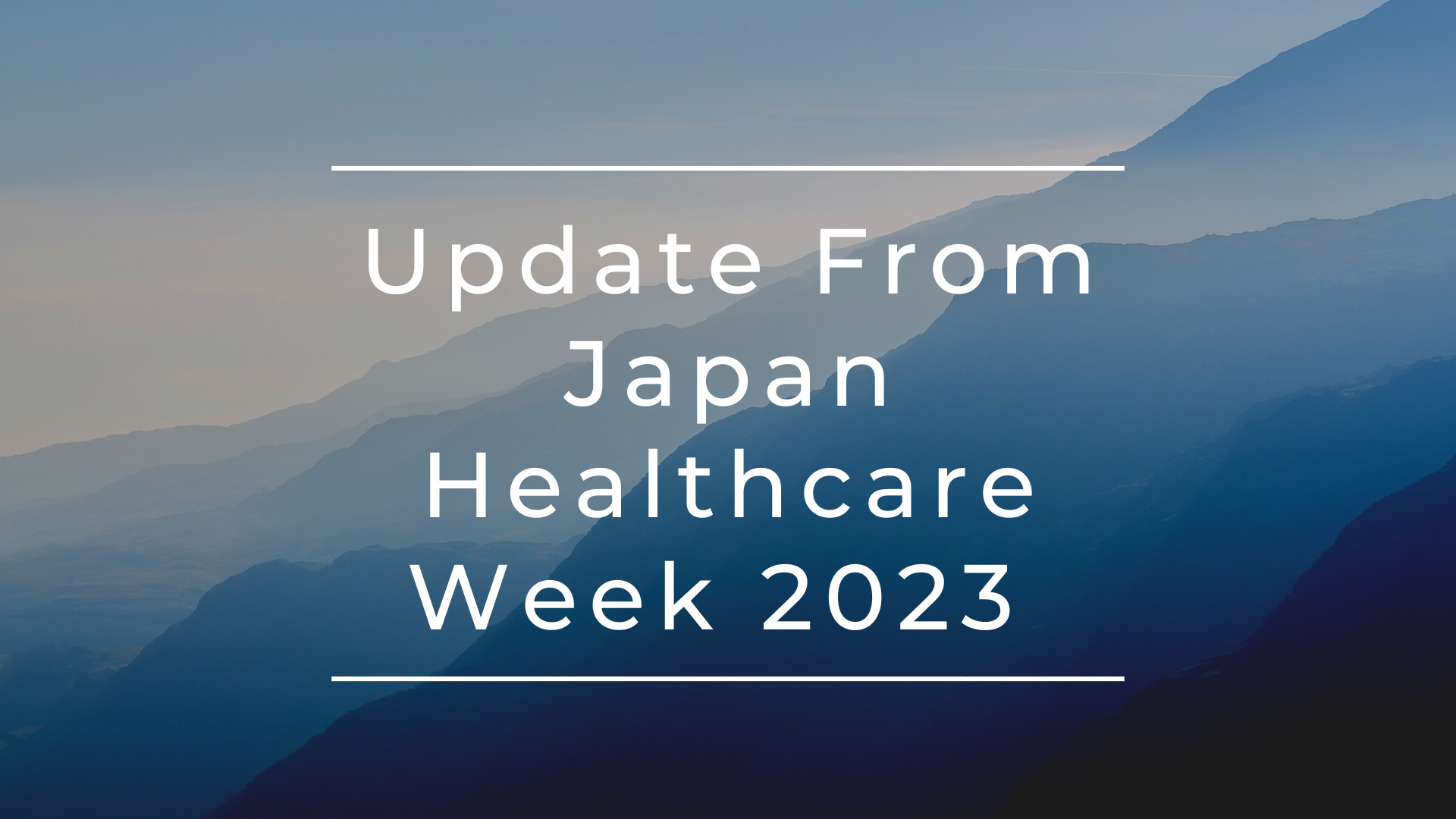 U.S.-Japan Healthcare Connection Japan Week 2023 - Japan Society of ...